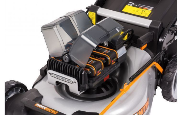 Аккумуляторная самоходная газонокосилка WORX WG761E 80В (АКБ 4*4,0Аh + ЗУ)
