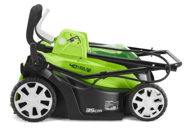Газонокосилка аккумуляторная GreenWorks G40LM35 (без АКБ и ЗУ) 2501907