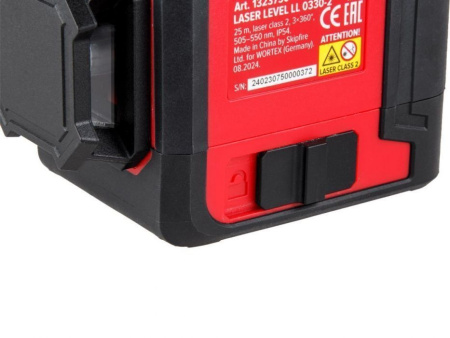 Нивелир лазерный линейный WORTEX LX LL 0330-2 (зеленый)