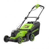 Газонокосилка аккумуляторная GreenWorks GD24X2LM411 (без АКБ и ЗУ)