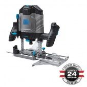 Фрезер электрический RÖGEL, 1400 Вт, 4000-26000 об/мин, цанга 6 / 8 мм, верт. ход фрезы 55 мм