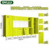 Модульная система сверхпрочных инструментальных шкафов DYLLU DTCS3A10