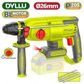 Перфоратор аккумуляторный DYLLU DTLM1526 (без АКБ и ЗУ)