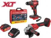 Набор аккум. инструмента WORTEX BD 2025 DLi + CAG 1812-1 E ALL1 XLT SET