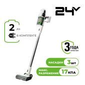 Пылесос вертикальный аккумуляторный Greenworks SV24360 (1АКБ 2,0А/ч +ЗУ) 4702107UA