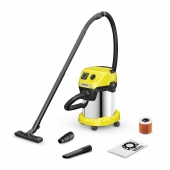 Пылесос сухой и влажной уборки Karcher WD 3 P V-17/4/20 (ан. WD 3 P)