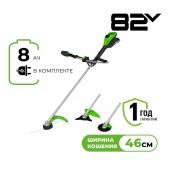 Триммер аккумуляторный Greenworks TB201H (1АКБ 8,0А/ч +ЗУ) 2112407UH