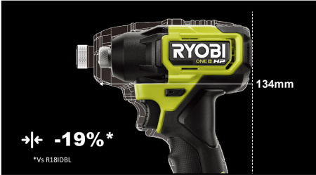 ONE + / Винтоверт импульсный RYOBI HP RID18C-0 (без батареи)