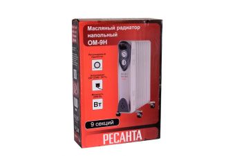 Масляный радиатор Ресанта ОМ-9Н