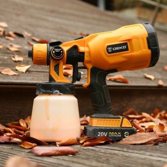 Краскопульт аккумуляторный DEKO DKSG20K2