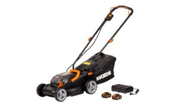 Аккумуляторная газонокосилка WORX WG779E.1 (в компл. 2хАКБ + ЗУ)