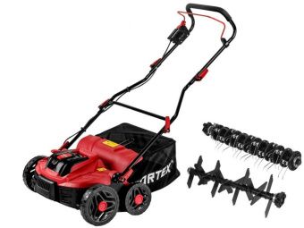 Аккум. аэратор-скарификатор WORTEX CAE 3736 ALL1 XLT SOLO (без АКБ и ЗУ)