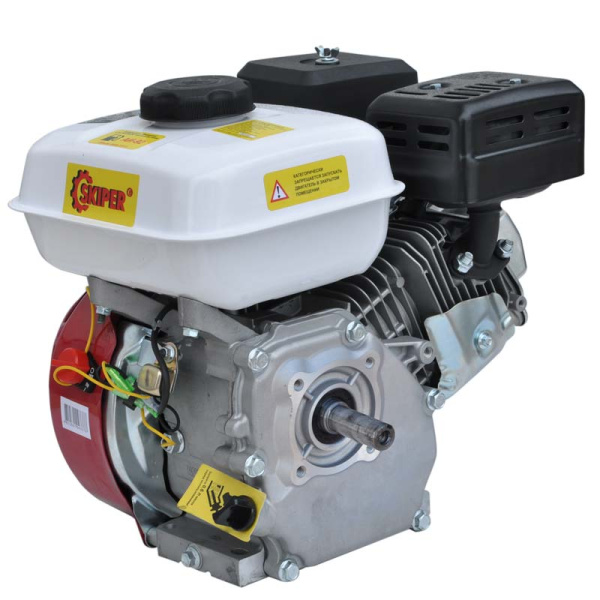 Двигатель бензиновый SKIPER N168F(K) (6.5 л.с., вал диам. 20мм, шпонка 5мм)