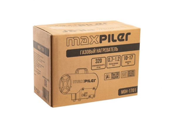 Газовая тепловая пушка MaxPiler MGH-1701