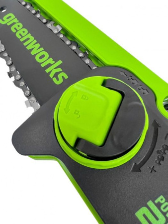 Мини-пила цепная аккумуляторная GreenWorks GD24CSMNX (Без АКБ и ЗУ) 2008707