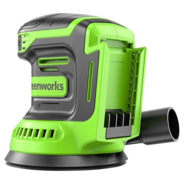 Эксцентриковая шлифмашина аккумуляторная GreenWorks OS325 (1АКБ 2,0А/ч + ЗУ) 3100907CUA