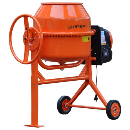 Бетоносмеситель (бетономешалка) SKIPER CM-125 (125л., 700Вт., 220В)
