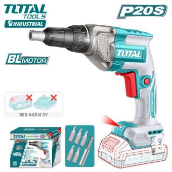 Шуруповерт для гипсокартона TOTAL TDSLI20428 (без АКБ)