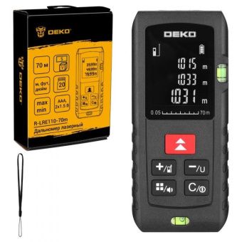 083-3600 Лазерный дальномер Deko R-LRE110-70m