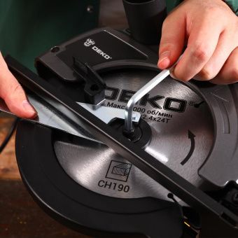 Пила циркулярная DEKO CSDK-1600