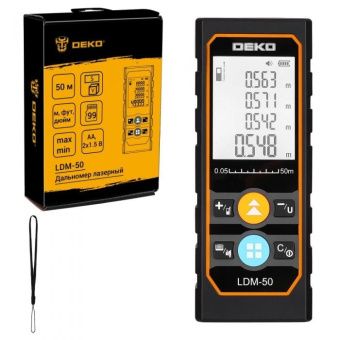 086-3600 Лазерный дальномер Deko LDM-50