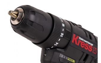 Аккумуляторный шуруповерт бесщеточный ударный  Kress KUC12