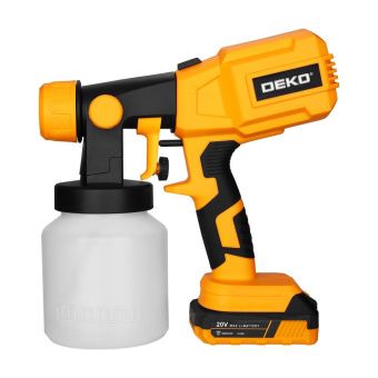 Краскопульт аккумуляторный DEKO SG20D