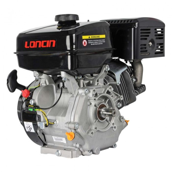 Двигатель бензиновый LONCIN G390F (шлиц)