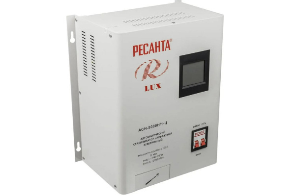 Стабилизатор Ресанта АСН- 8 000 Н/1-Ц