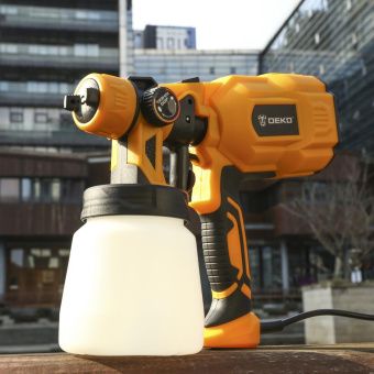 Краскопульт электрический DEKO DKSG55K1 HVLP
