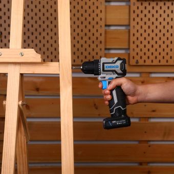 Дрель-шуруповерт аккумуляторная DEKO Sharker 20V PRO