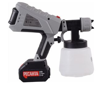 Краскораспылитель аккумуляторный Ресанта АКП-20Li