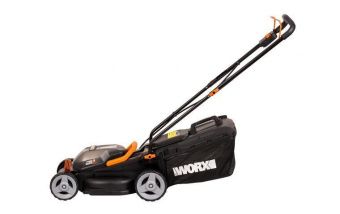 Аккумуляторная газонокосилка WORX WG779E.1 (в компл. 2хАКБ + ЗУ)